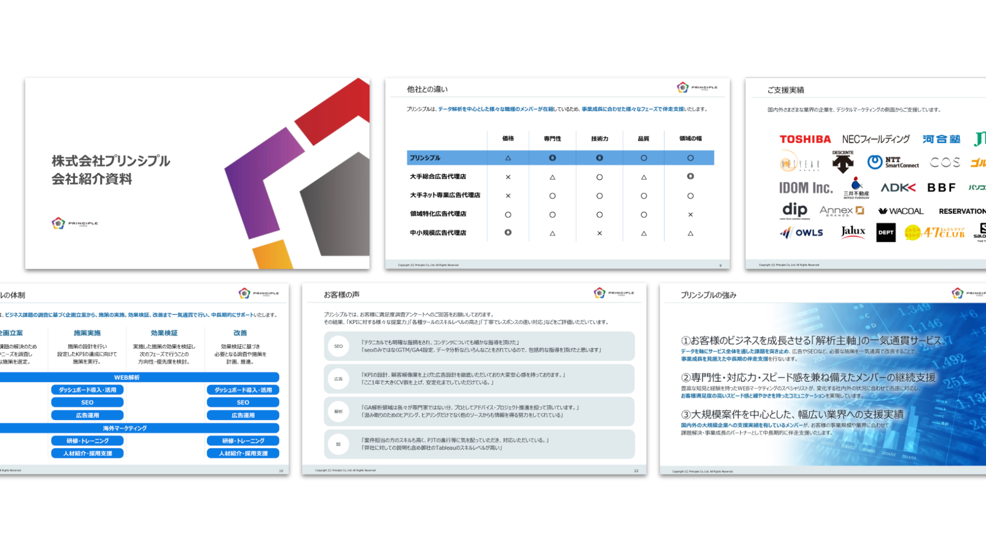 株式会社プリンシプル｜会社紹介資料